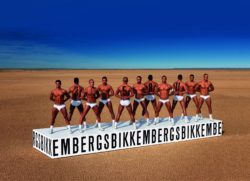 Beeld sportieve modellen Dirk Bikkembergs