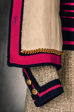 Detail van Chanel, haute couture lente-zomer 1961