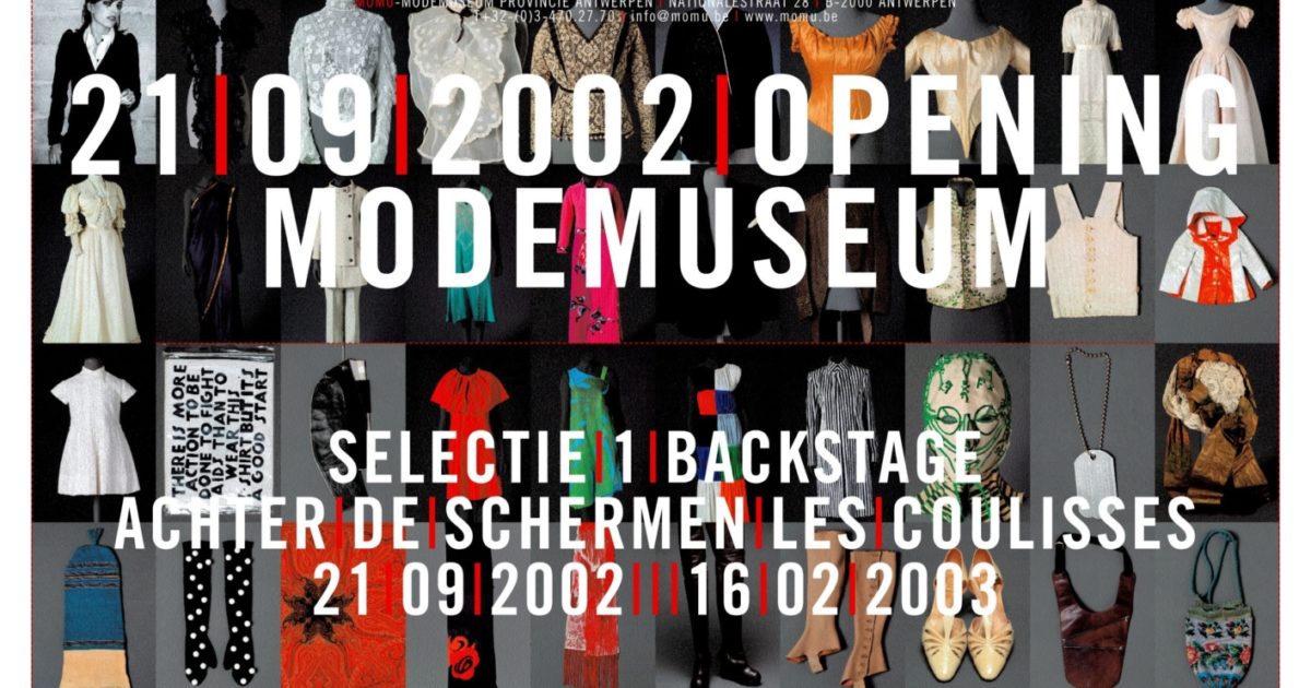 Selection I: Backstage / MoMu - Fashion Museum Antwerp