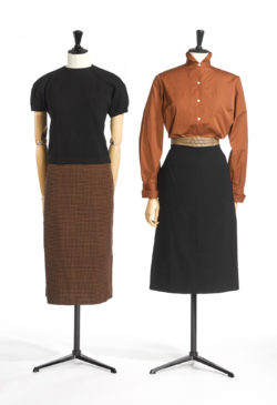 Frieda Dauphin-Verhees from collected pieces that were typical for a certain era. These silhouettes characterise the transition between the 1950s and 1960s.